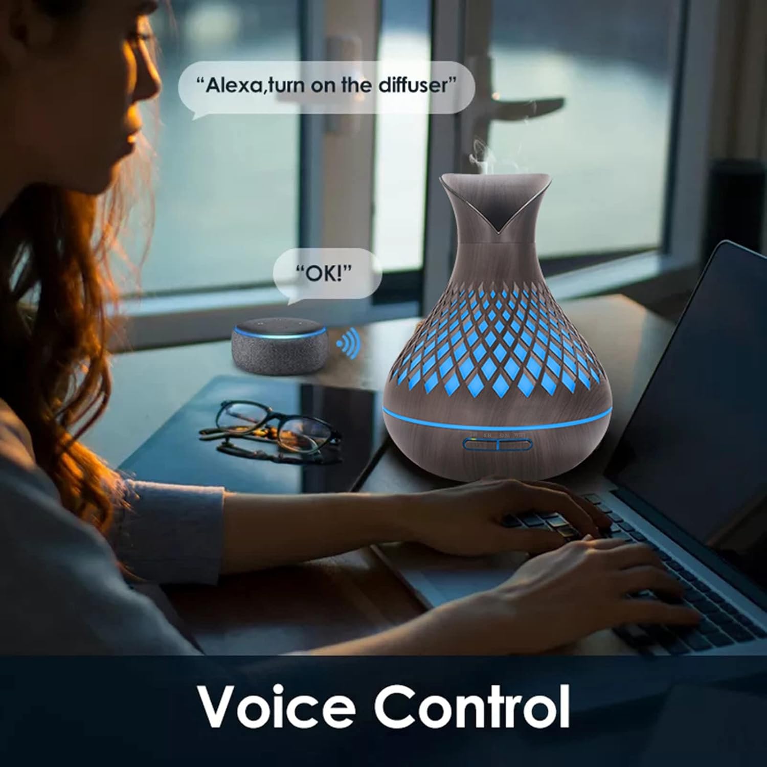 Alexa-Google Home KI Smart Diffuser / Aroma Traum