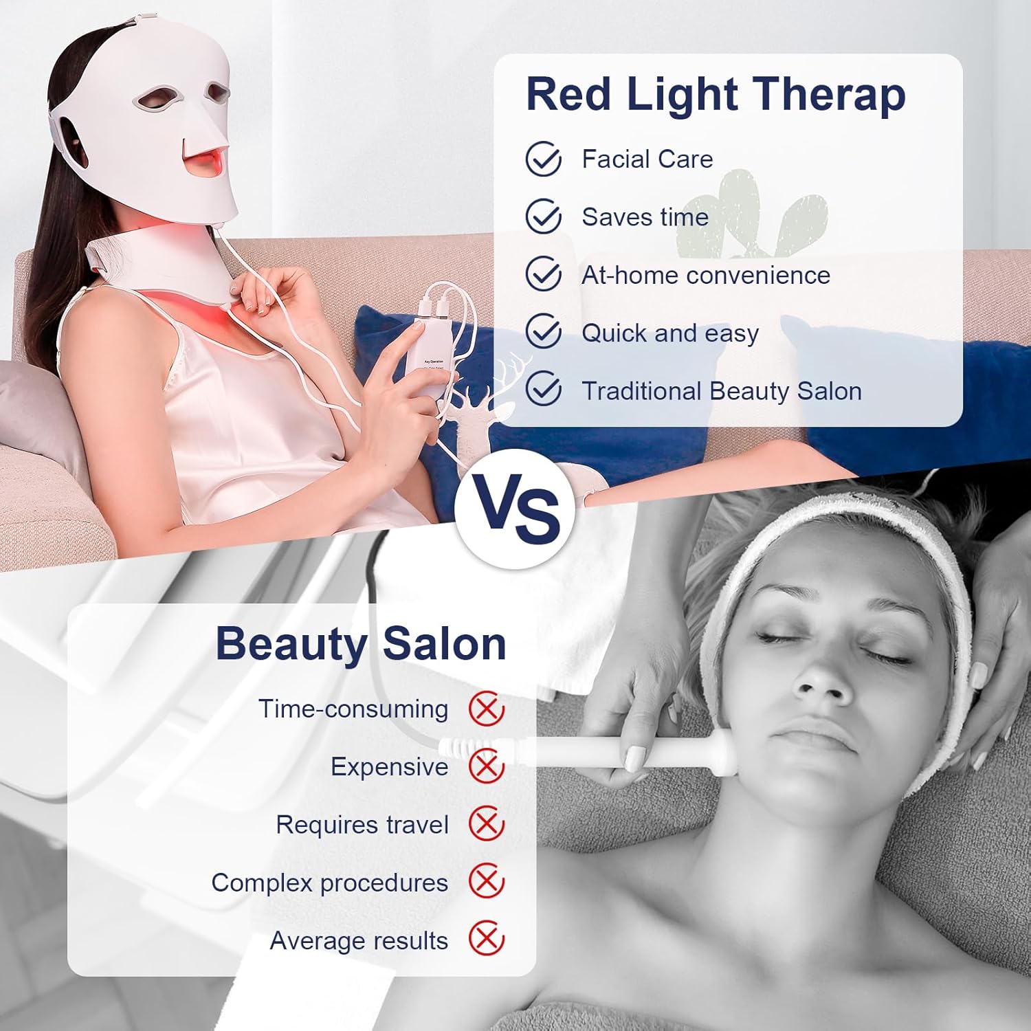 LED Maske / Lichttherapie