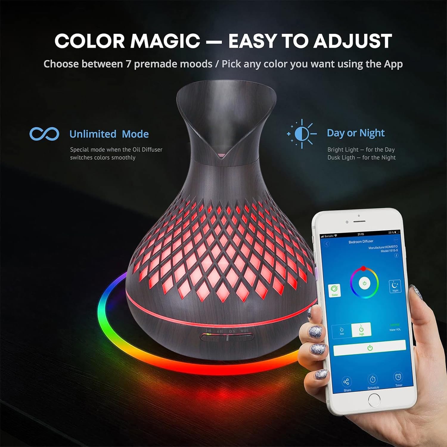 Alexa-Google Home KI Smart Diffuser / Aroma Traum
